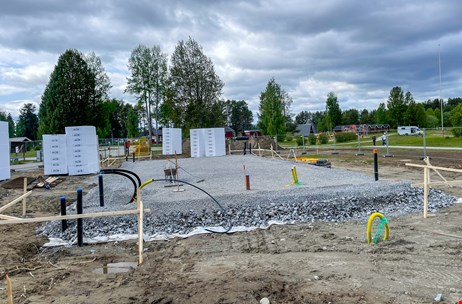 Recepetion campingen