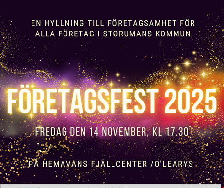 Företagsfest 2025