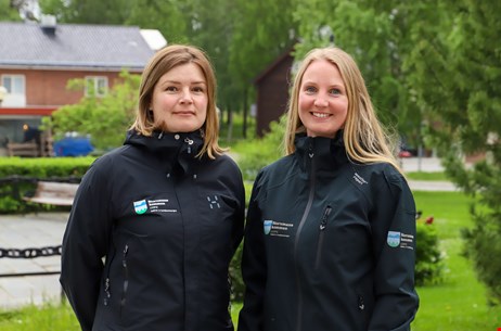 Martina Andersson och Ida Hemfjäll