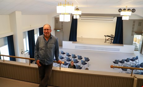 Luspengymnasiets aula
