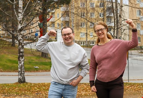 Daniel Burman och Jennie Härgestam